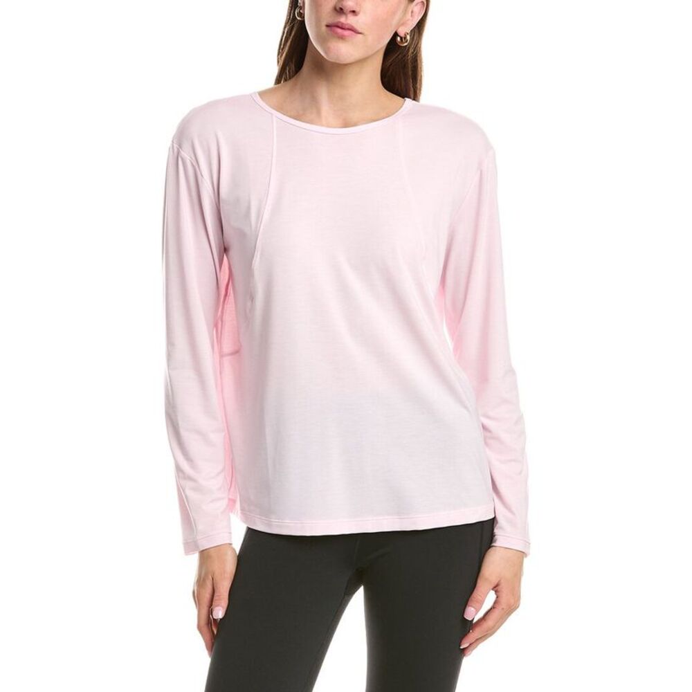 Sweaty Betty Womens  Soft Flow Strappy Back Boxy Top, Pink